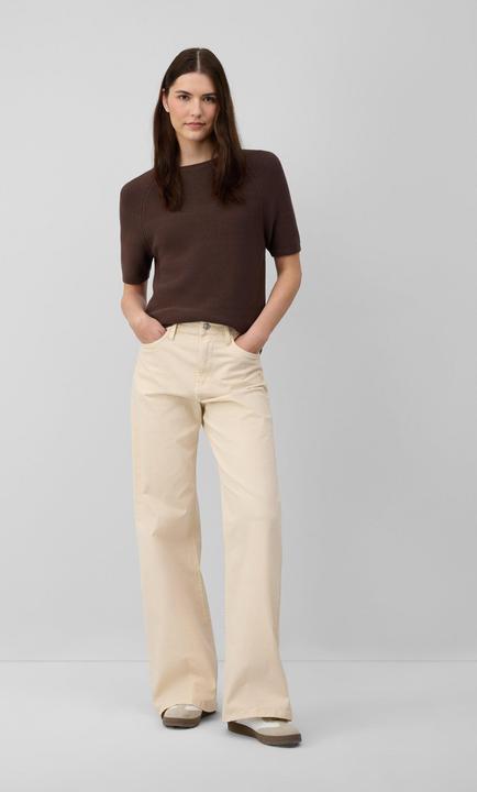 Produktbild S.Oliver Strickpullover Kurzarm-Strickpullover aus Baumwollmix (38)