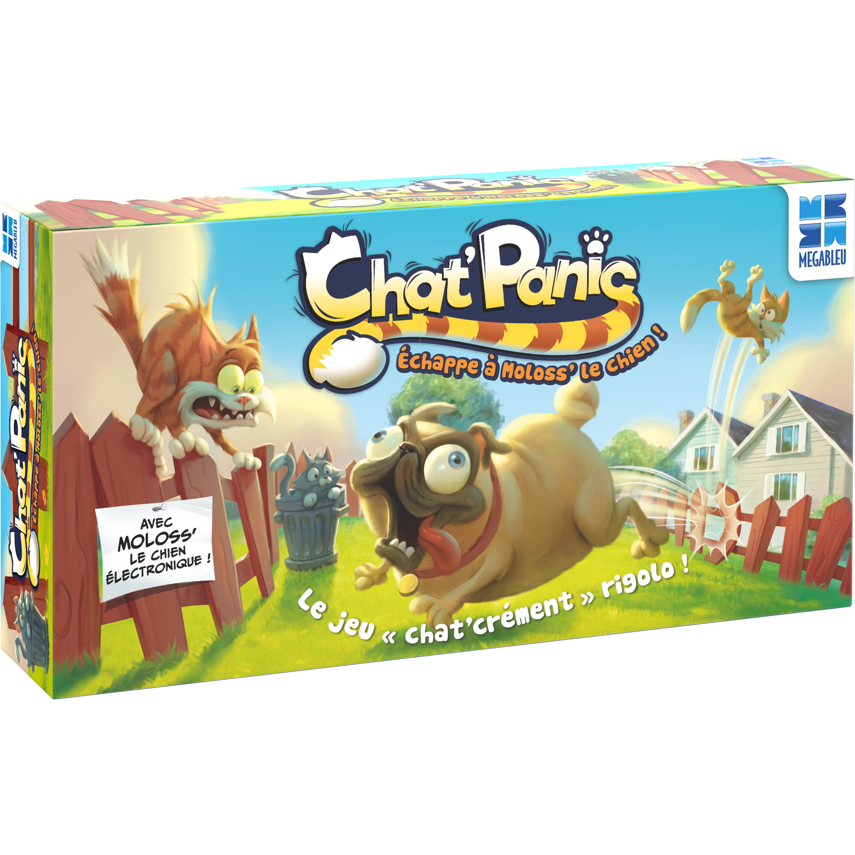 Megableu Jeu Chat Panic (Francese, 2 - 4 Giocatori)