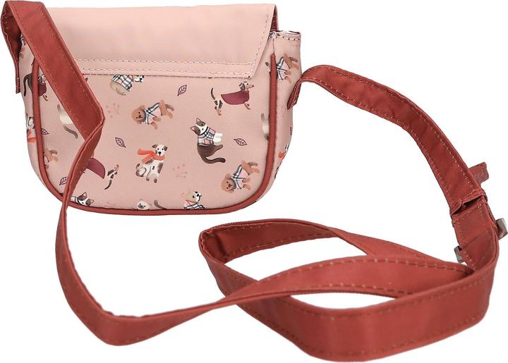 Top Model TOPModel - Small Shoulder Bag FUR EVER FRIENDS - Powdery Pink and Copper - Small