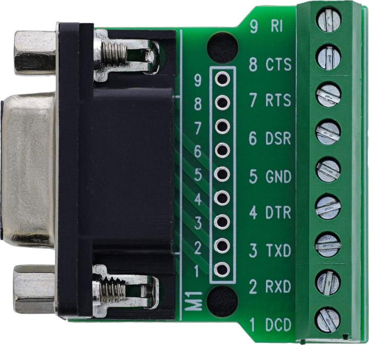 Actual product image InLine Terminalblock D-Sub 9 Buchse