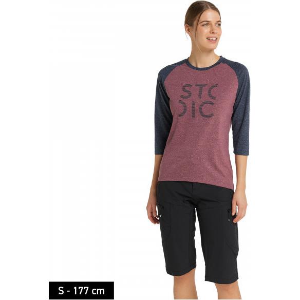 Thumbnail - Stoic, Damen, Velotrikot, Women's Hemp20 LofsdalenSt. 3/4 (34), Grau, 34
