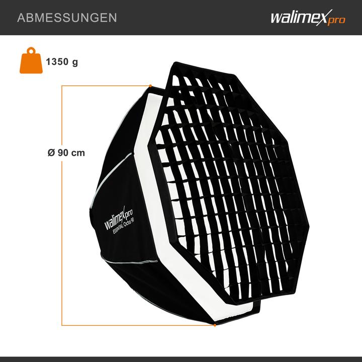 Actual product image Walimex pro Essential Octa 90 Hensel EH (Soft boxes, 90 cm)