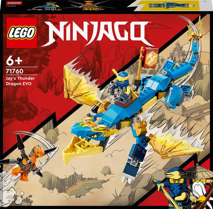 Actual product image LEGO Jay's Thunder Dragon EVO (71760, LEGO Ninjago)