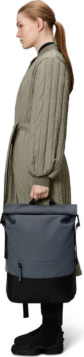 Actual product image Rains Trail Rolltop Backpack W3, Lagoon