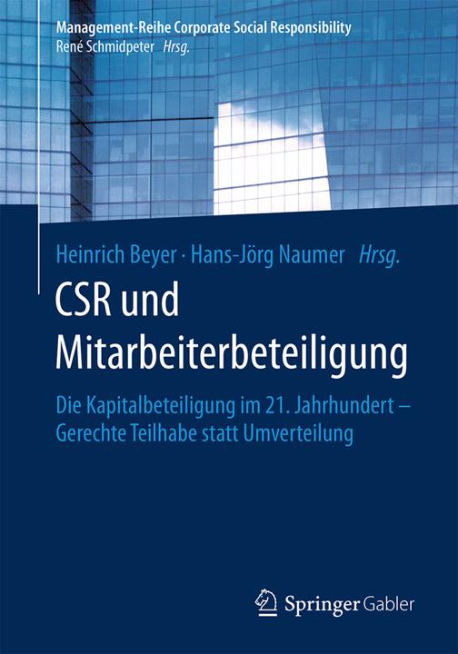 Produktbild CSR und Mitarbeiterbeteiligung (Deutsch, 2018)