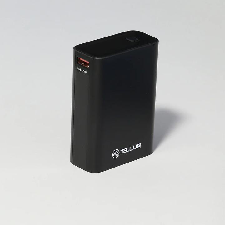 Image du produit Tellur PD702 Compact Pro 20000mAh power bank QC3.0 22.5W + PD20W, LCD display, black (22.50 W, 77 Wh)