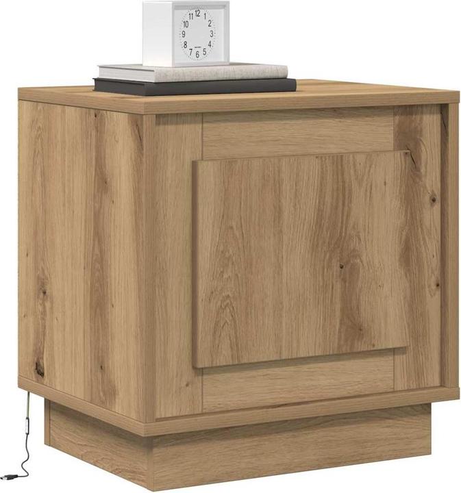 Produktbild vidaXL Moderner Nachttisch (34.50 x 34.50 x 45 cm)