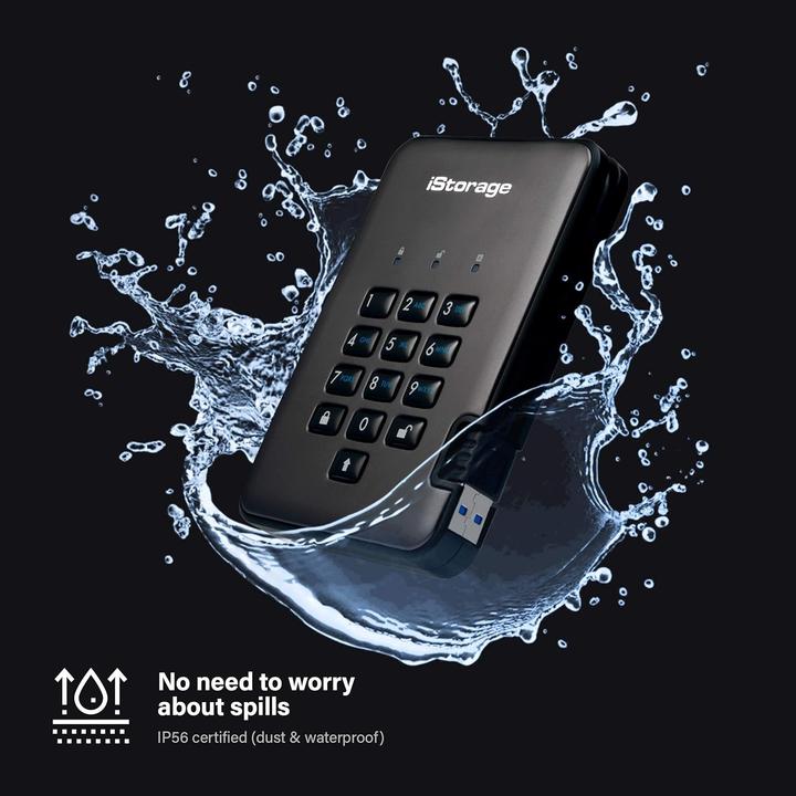 Produktbild iStorage diskAshur Pro2 5TB FIPS CERT (5 TB)