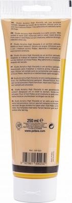Actual product image Pebeo Studio Acrylics fine acrylic (Cadmium yellow Medium Imit., 250 ml)