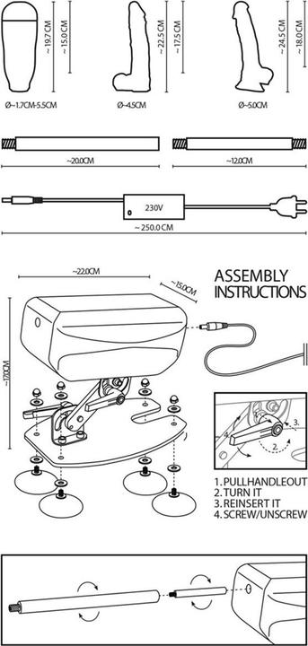 Actual product image The Banger RC Fucking Machine