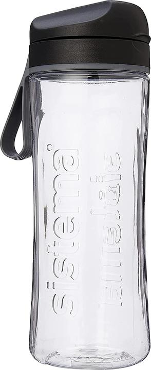 Actual product image Sistema Tritan Swift Bottle 600ml - Black (0.60 l)