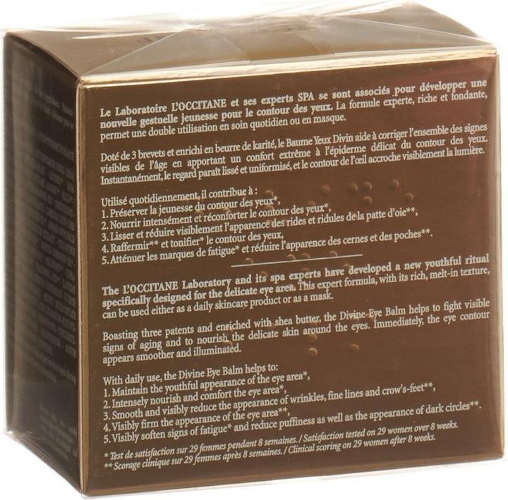 Produktbild L'Occitane Immortelle Divine Augenbalsam (Augenpflege Crème, 15 ml, Tag)