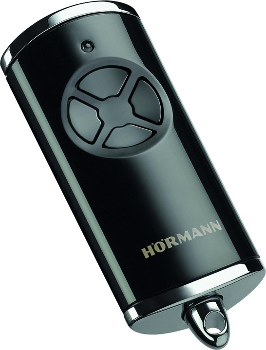 Produktbild Hörmann Handsender HSE4 868-BS Hochglanz Chrom schwarz Fernbedienung (Handsender)