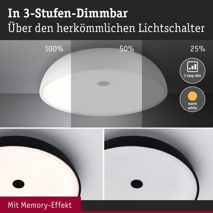 Actual product image Paulmann Ceiling light Jaron (3000 lm)