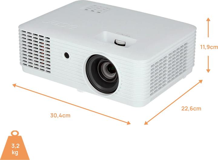 Produktbild Acer Vero HL6810ATV Laser Beamer 4.000 ANSI Lumen (4K, 4000 lm, 1.15 - 1.5:1)