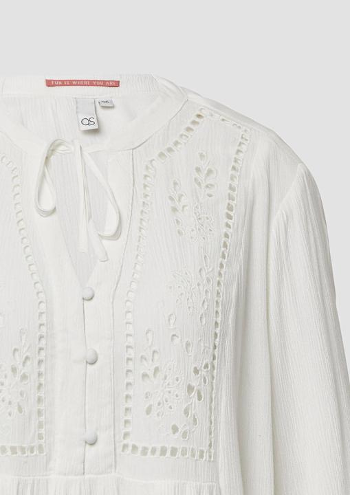 Immagine prodotto s.Oliver Bluse Viskosemix-Bluse mit Lochstickerei (32)