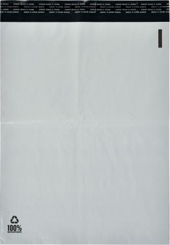 B.N.T. Sacchetti per spedizione 230x325mm, bianco 100/pk230x120x325mm 0,98kg (100pz) - (100 pezzi per (100 x)