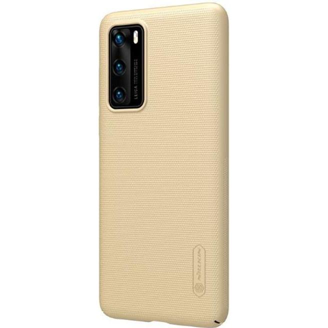 Thumbnail - Nillkin Super Frosted Shield Series (Huawei P40), Smartphone Hülle, Gold