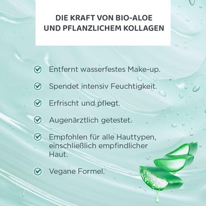 Produktbild Eveline Organic Aloe + Collagen Liquid Eye Pads Reducing Dark Circles And Puffiness 20Ml (Augenpflege Fluid, 20 ml, Tag)