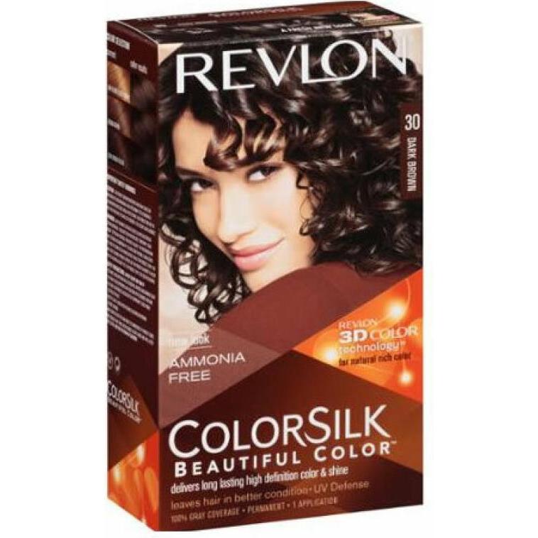 Revlon Professional, Haarfarbe, COLORSILK tinte #30-castaño oscuro (30)
