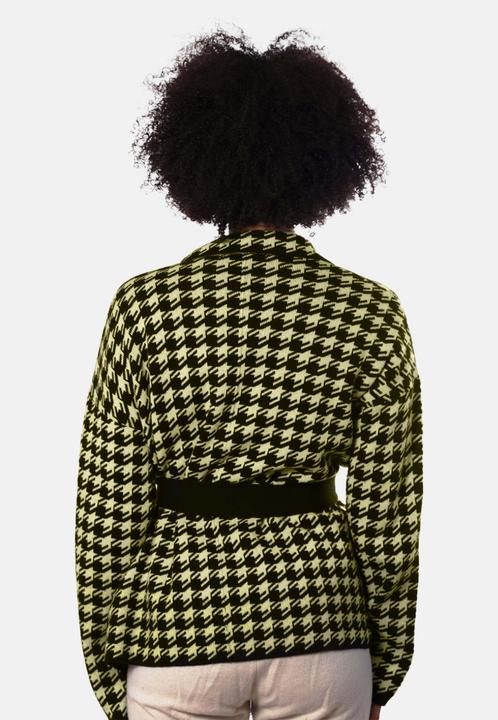 Produktbild Bellemere Sweater Two-Tone Cashmere-Merino Houndstooth (M)