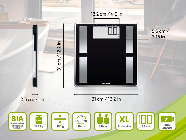 Immagine prodotto Soehnle Pèse personnes Style Sense Connect 50 (180 kg)
