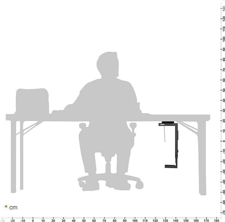 Image du produit Techly Kit de fixation (support pour unité centrale) (réglable)