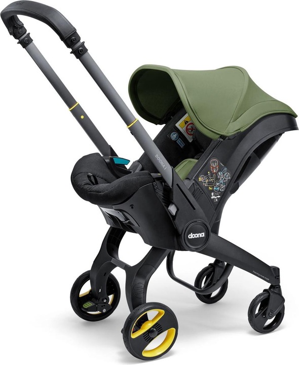 Produktbild Doona Kinderwagen + Autositz (Babyschale, Kindersitz, ECE R129/i-Size Norm)