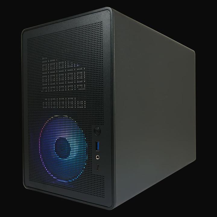 Actual product image LC-Power Gehuse Gaming LC-716MB-ON Amplified X retail (Mini-ITX, mATX)