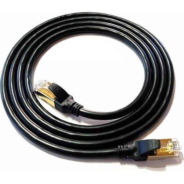 Wantec Patchkabel F/FTP d= (F/FTP, 1 m), Netzwerkkabel