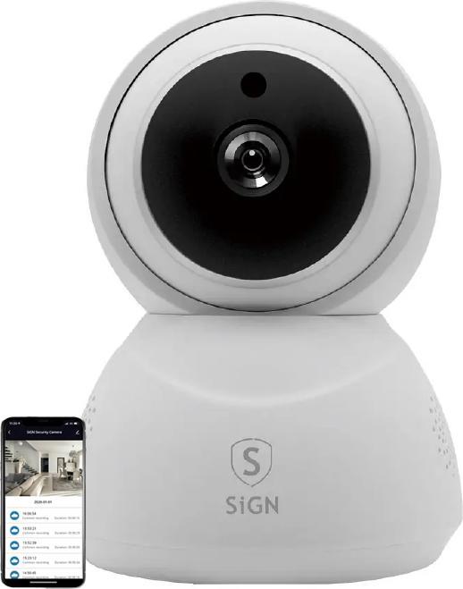 Actual product image SIGN Smart 1080p WiFi Camera Indoor 360