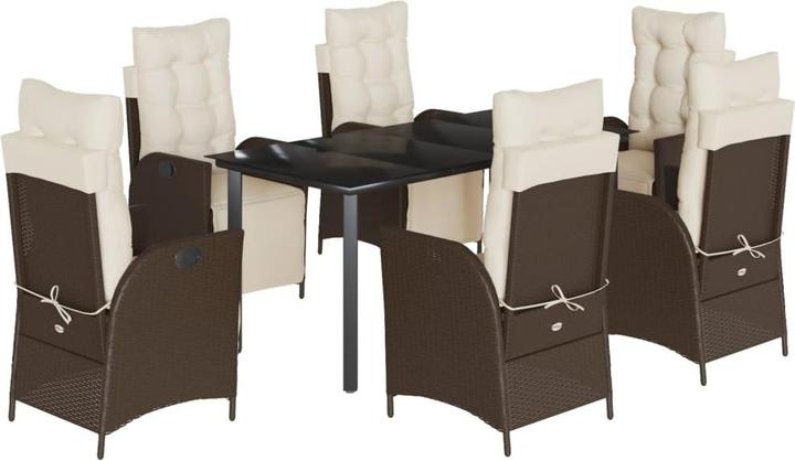 Produktbild vidaXL Garten Essgruppe (160 x 80 x 74 cm)