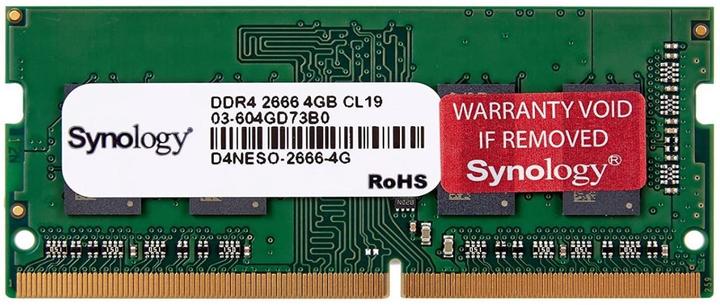 Actual product image Synology D4NESO-2666-4G (1 x 4GB, 2666 MHz, DDR4-RAM, SO-DIMM)