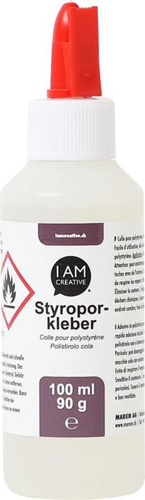 Actual product image Transparent polystyrene glue, 100 ml (120 g, 100 ml)
