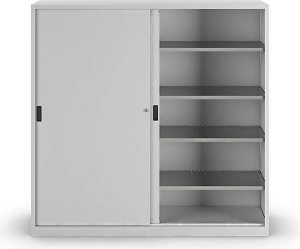 Produktbild Lista Schiebetürenschrank mit Vollblechtüren (200 cm, 195 cm)
