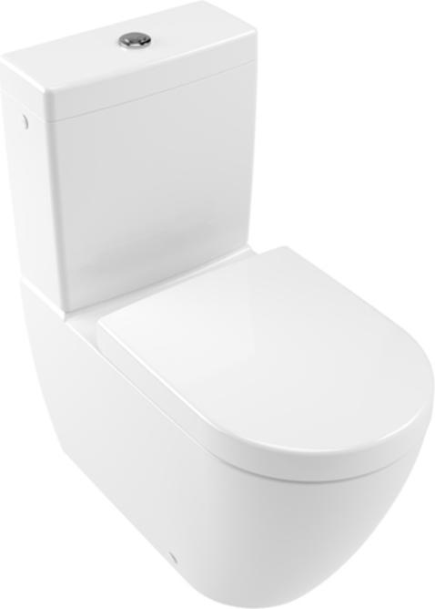 Actual product image Villeroy & Boch Subway 2.0 washdown closet for combination washout rimless, 5617R0, 370x700mm