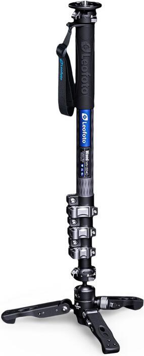 Produktbild Leofoto MV-324C Flip Lock Einbeinstativ aus Kohlefaser (Carbon, Metall)