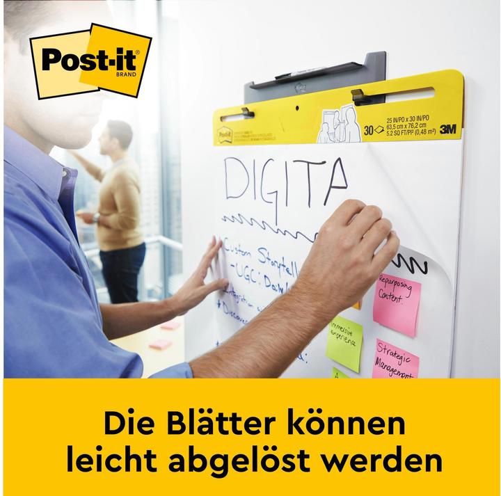 Immagine prodotto Post-it Lavagna a fogli mobili super appiccicosa (63,5 x 76,2 cm)