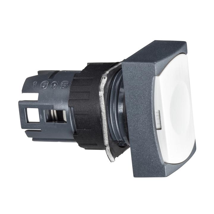 Image du produit Schneider Electric Bouton-poussoir 16mm tête blanche