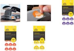 Actual product image Avery Test badges