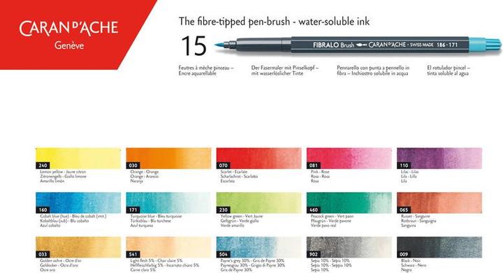 Actual product image Caran d'Ache Fibralo Brush (1 x)