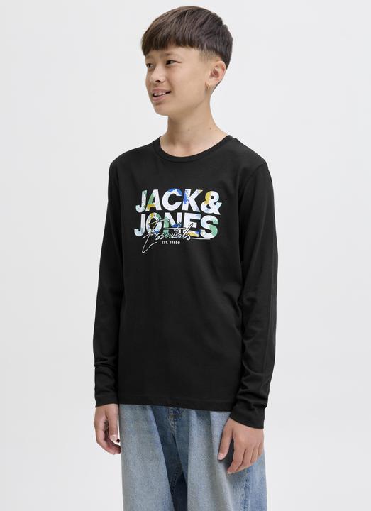 Actual product image Jack & Jones Logo Langarm-T-Shirt Langarm-T-Shirt (164)