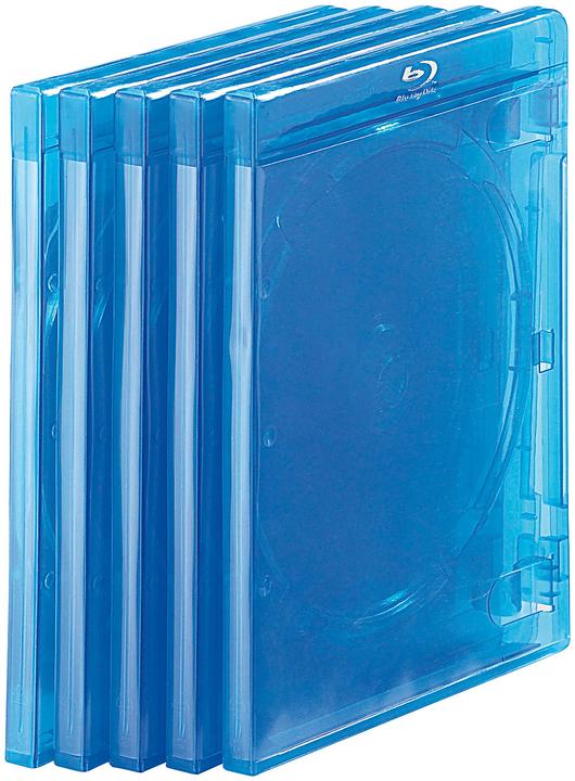 Produktbild Pearl Blu-ray Soft-Hüllen blau-transparent im 10er-Pack für je 2 Discs
