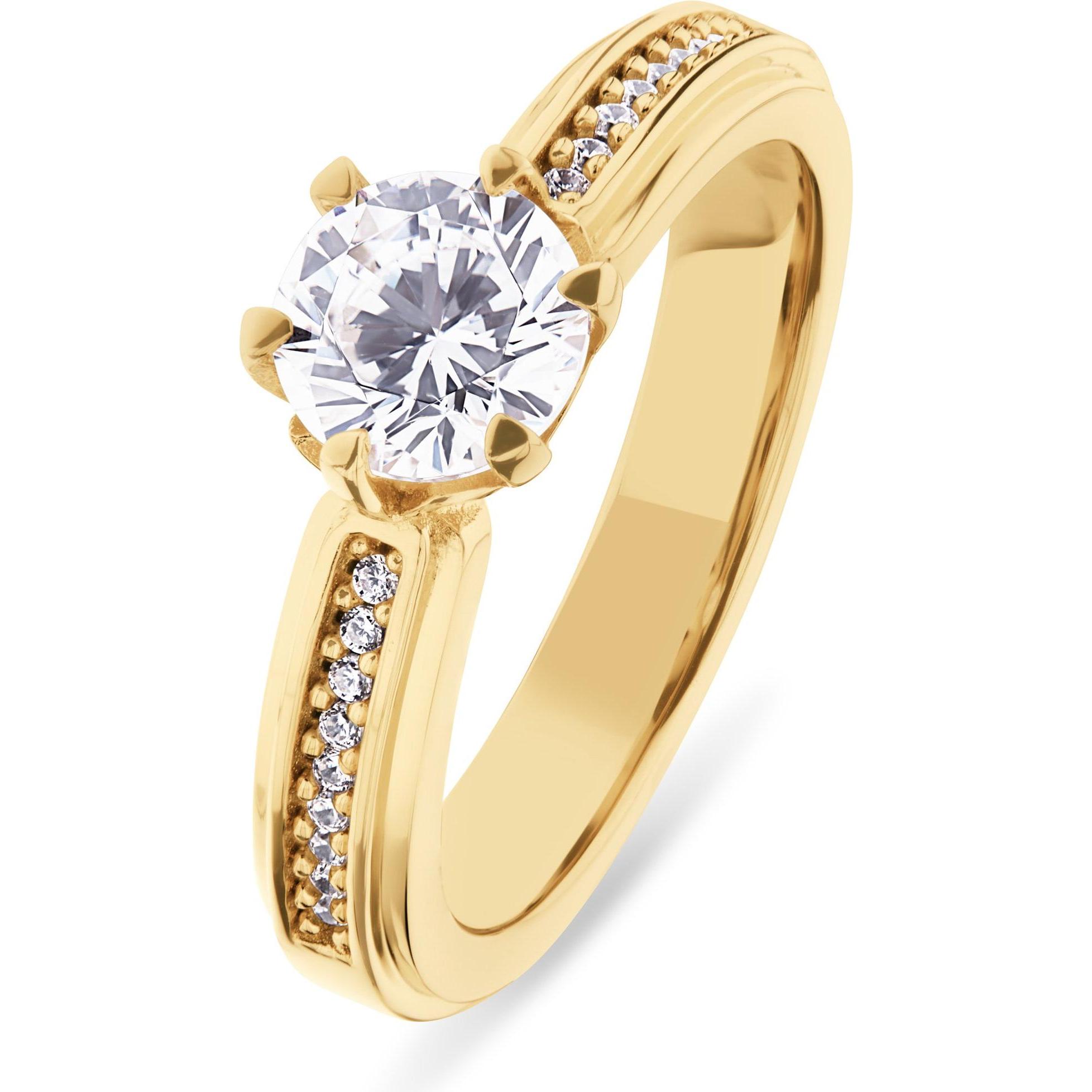 Jette, Ring, Damenring DIAMOND, (55, 925 Silber)