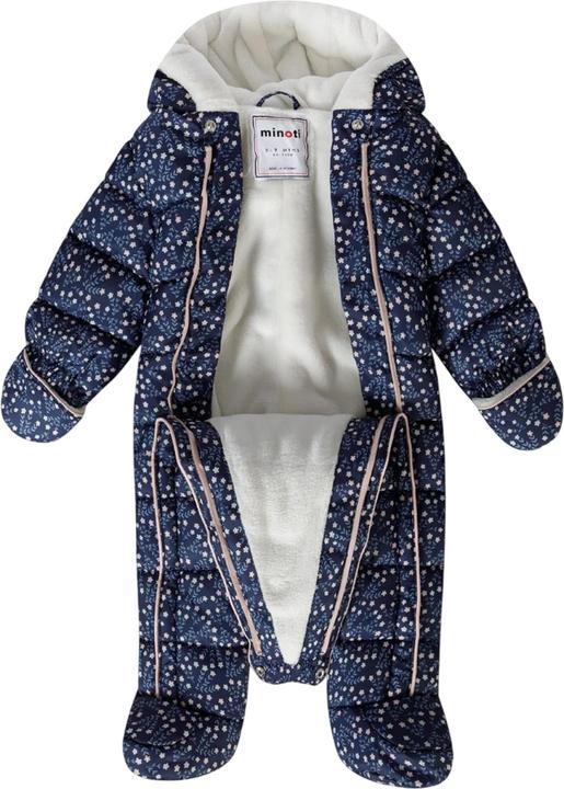Actual product image Minoti Baby Printed Snowsuit (56)