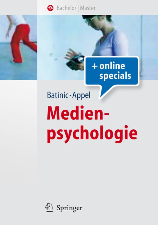 Produktbild Medienpsychologie (Deutsch, Batinic, Markus Appel, 2007)