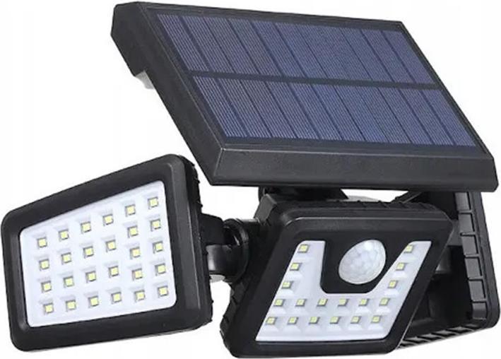 Produktbild Forever Light SUNARI Solarlampe LED FLS-03 74*SMD PIR 8W 600lm 6000K 2400mAh Li-Ion (600 lm, IP65)