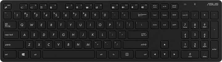 Image du produit ASUS W5000 CLAVIER+SOURIS BK/GE (DE, Sans fil)