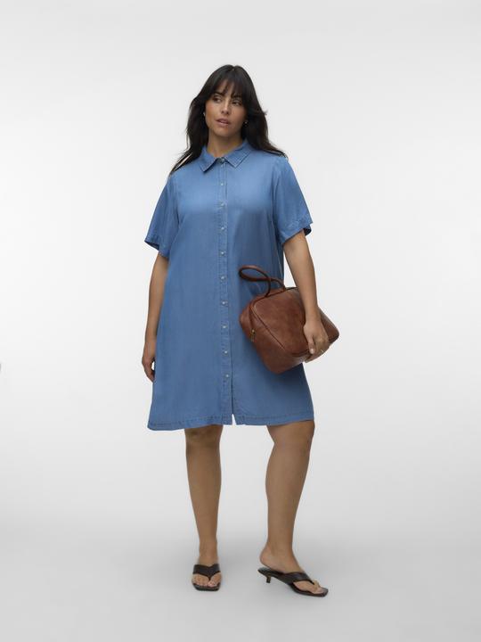 Image du produit Vero Moda VMCBREE Kurzes Kleid Jeanskleid (48)