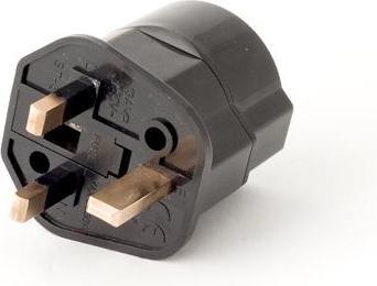 Actual product image Varia EURO PLUG TO UK PLUG - JPS Adapter - Euro Plug to UK Plug